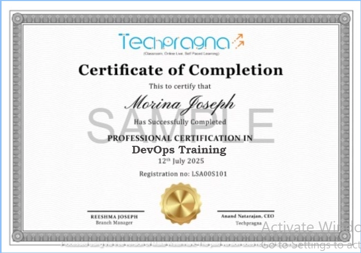 Certification Course in Bangalore